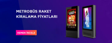 Metrobüs Reklam Çalışması